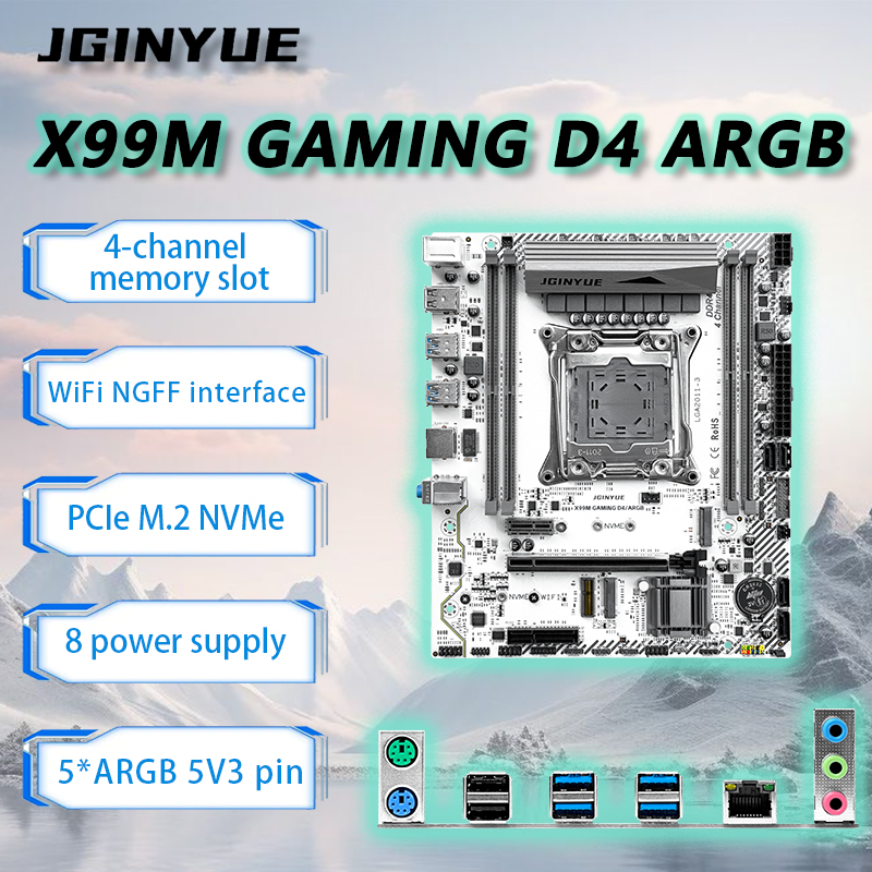 JGINYUE X99 Motherboard LGA201 - 128Gb Ddr4 Ecc Lrdimm 3200Mhz review and price